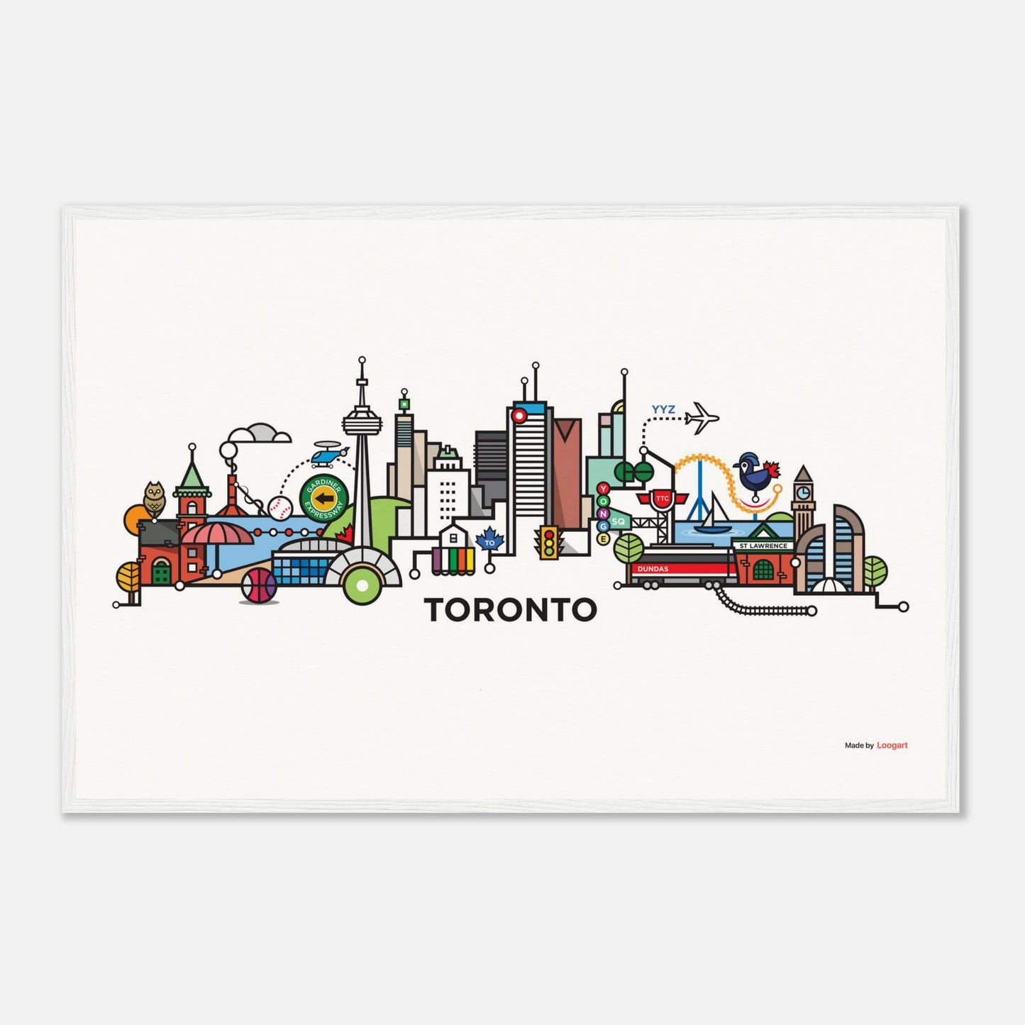 Toronto CityLine by Loogart