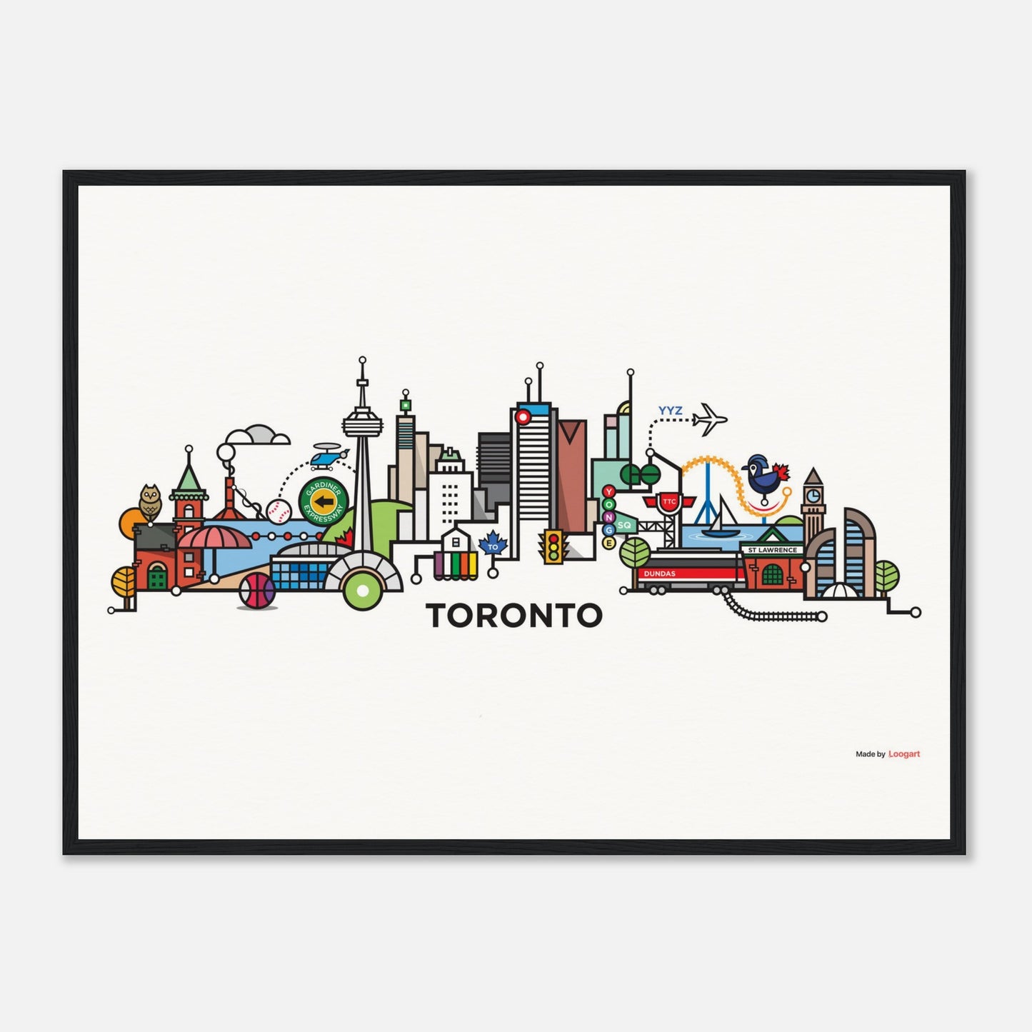 Toronto CityLine by Loogart