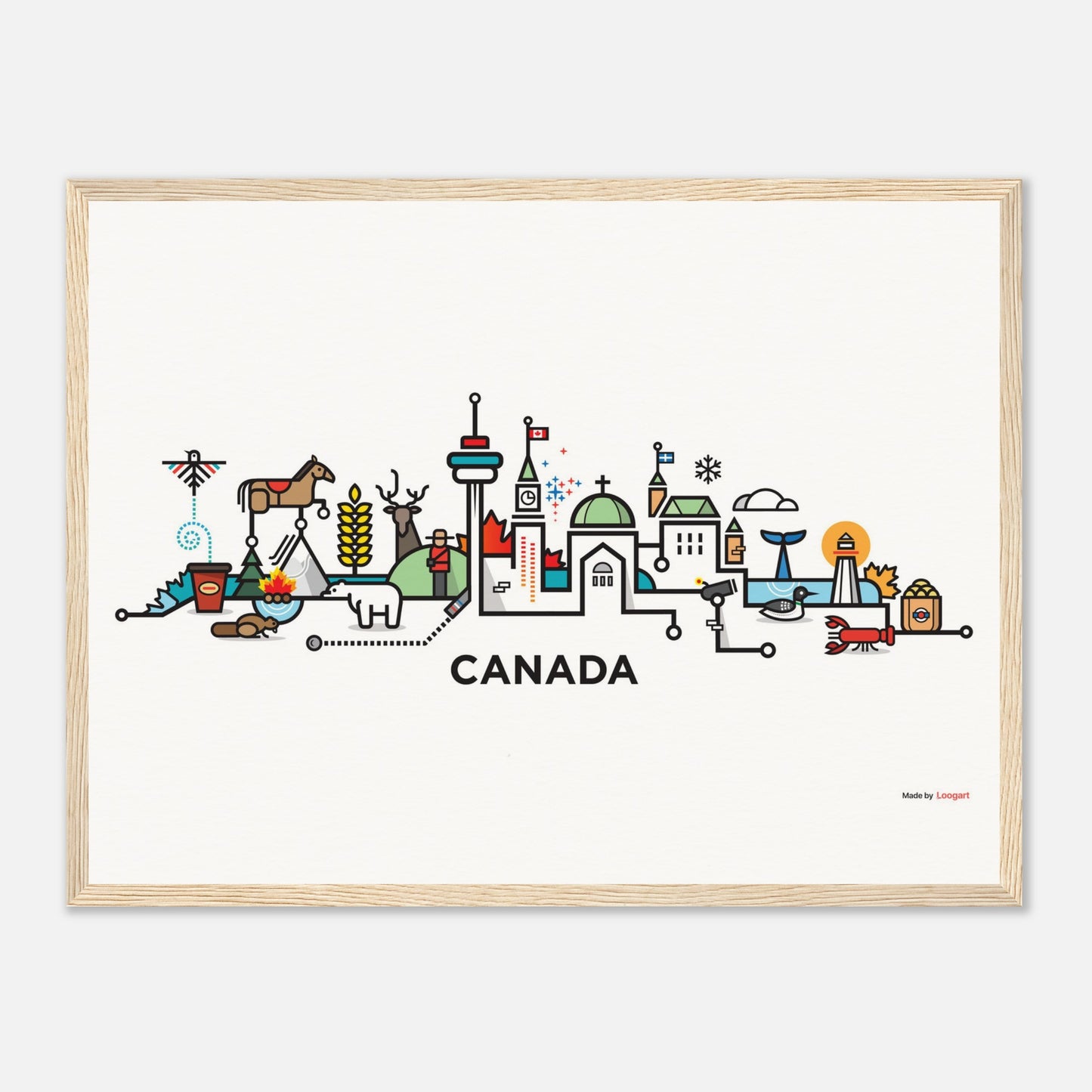 Canada CityLine by Loogart