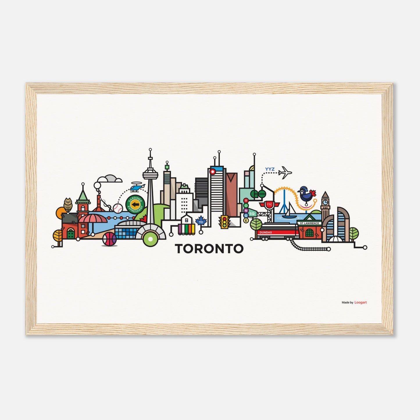 Toronto CityLine by Loogart