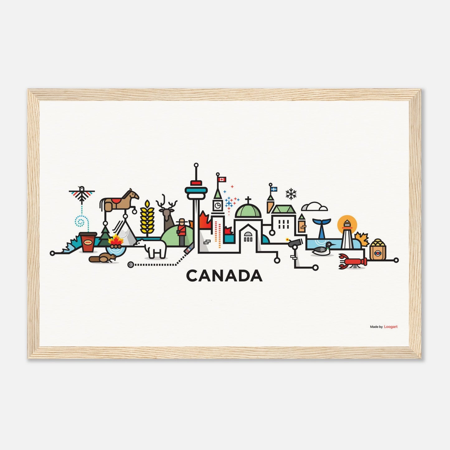 Canada CityLine by Loogart