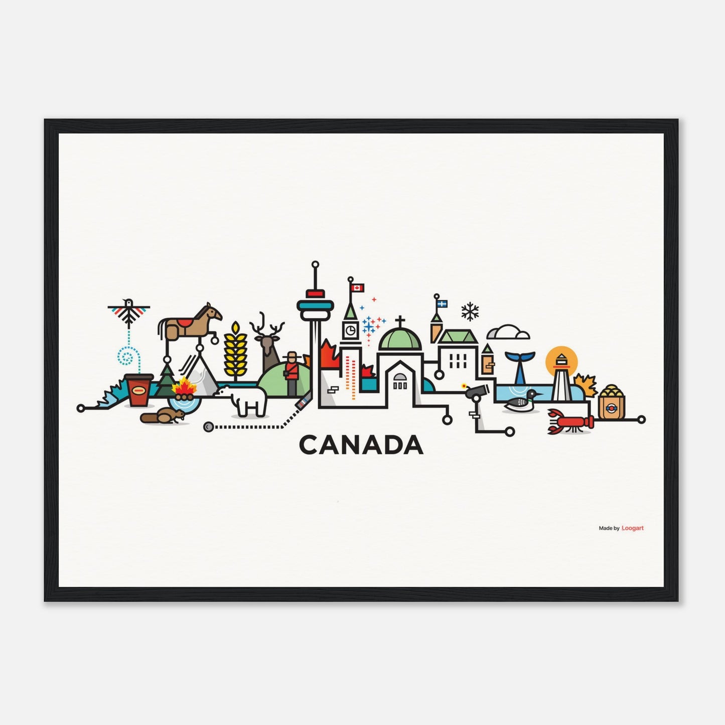Canada CityLine by Loogart