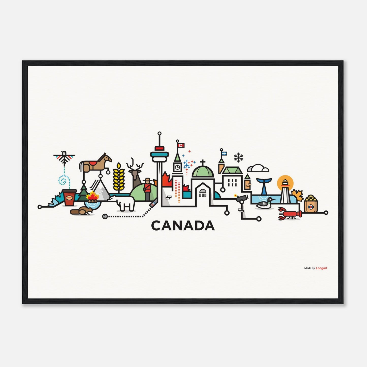 Canada CityLine by Loogart