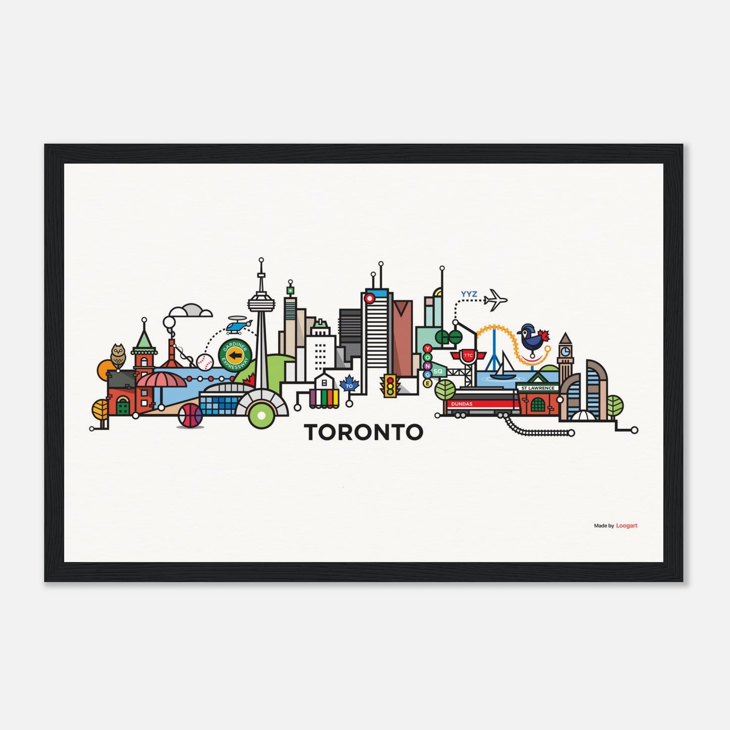 Toronto CityLine by Loogart