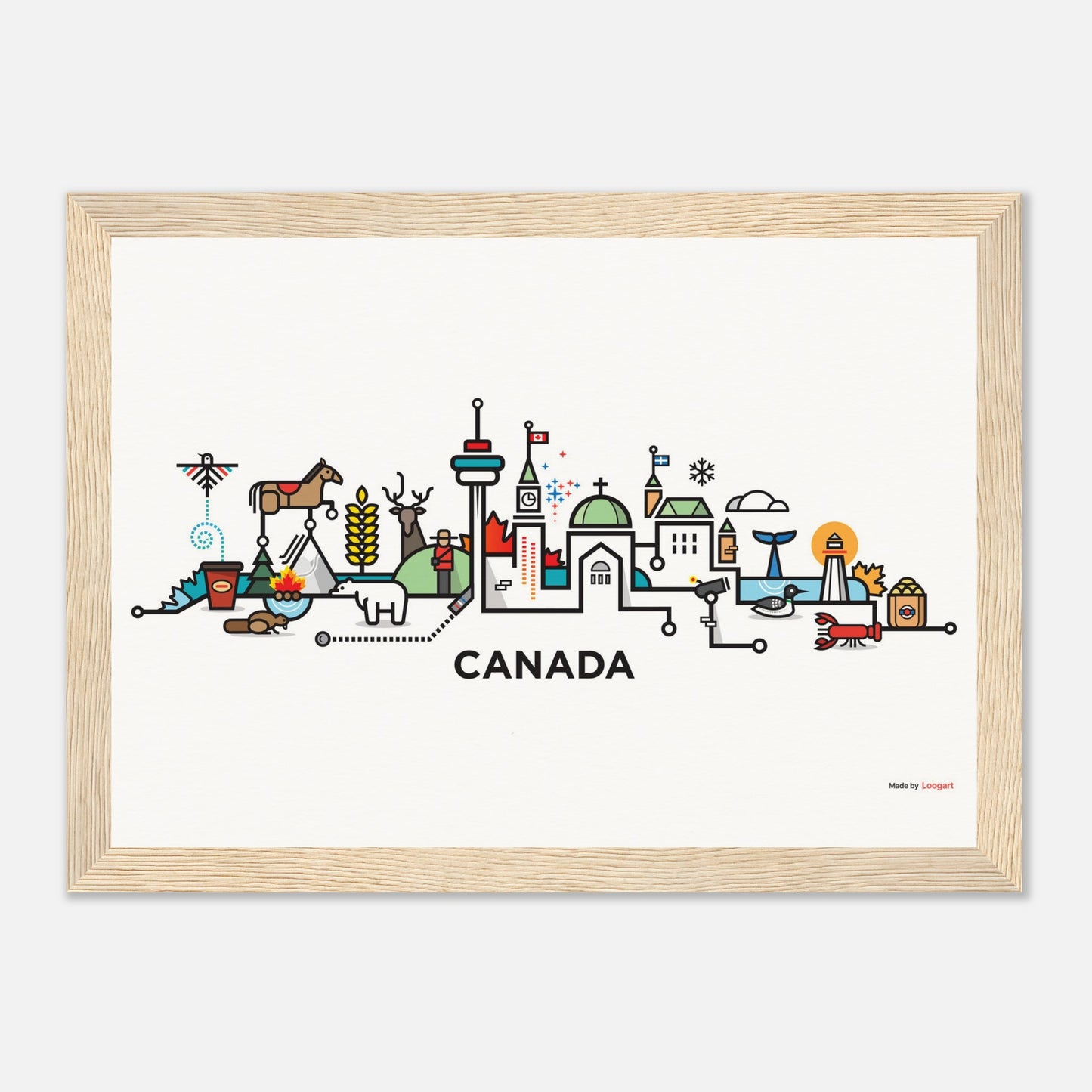 Canada CityLine by Loogart