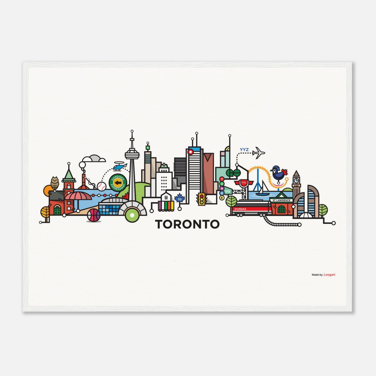 Toronto CityLine by Loogart