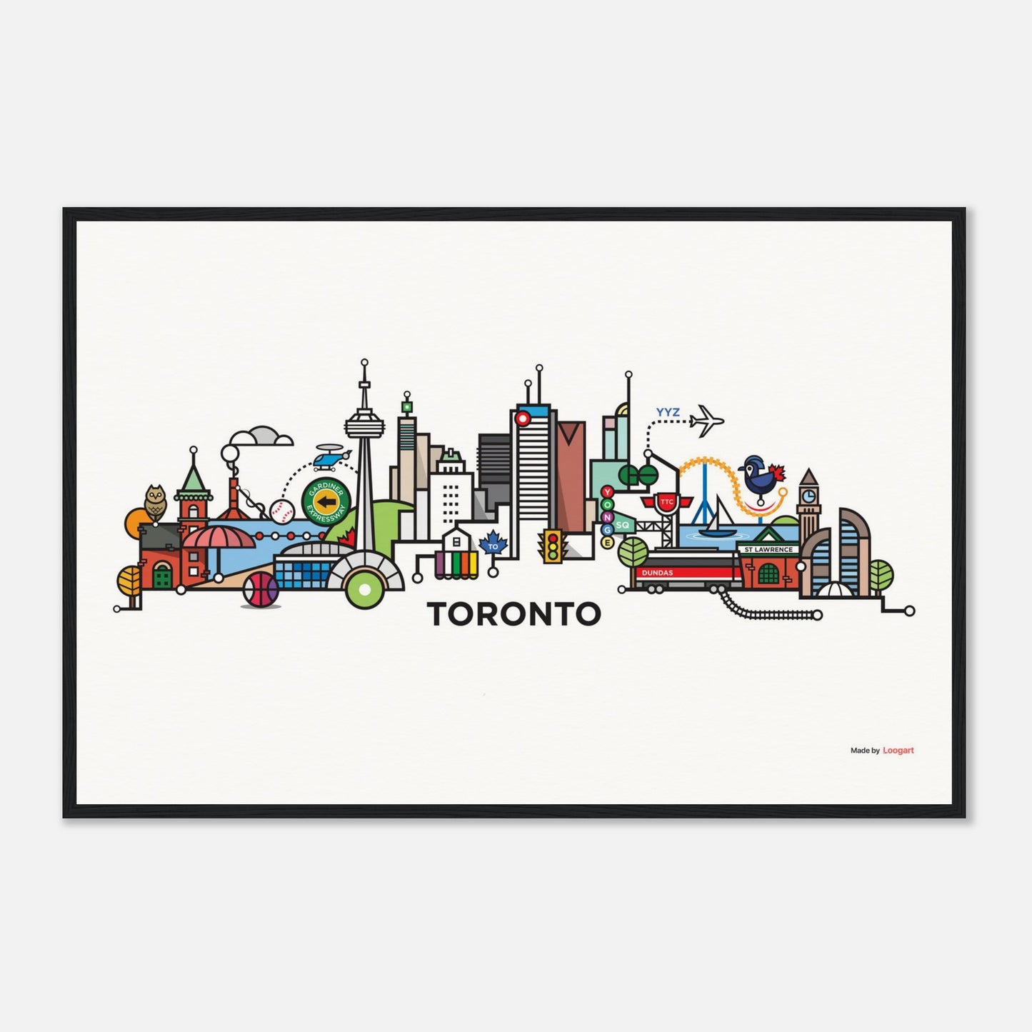 Toronto CityLine by Loogart