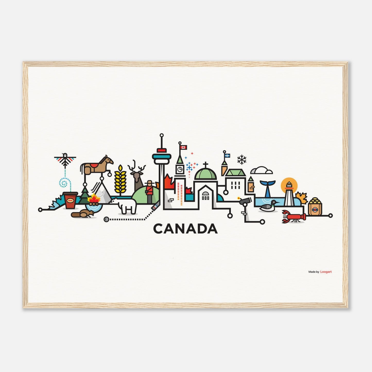 Canada CityLine by Loogart