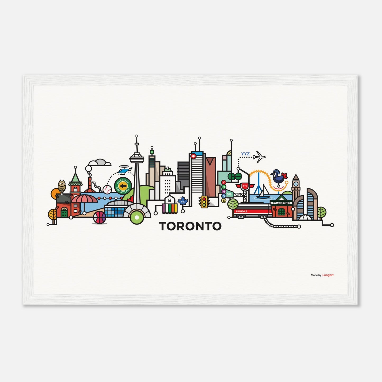 Toronto CityLine by Loogart