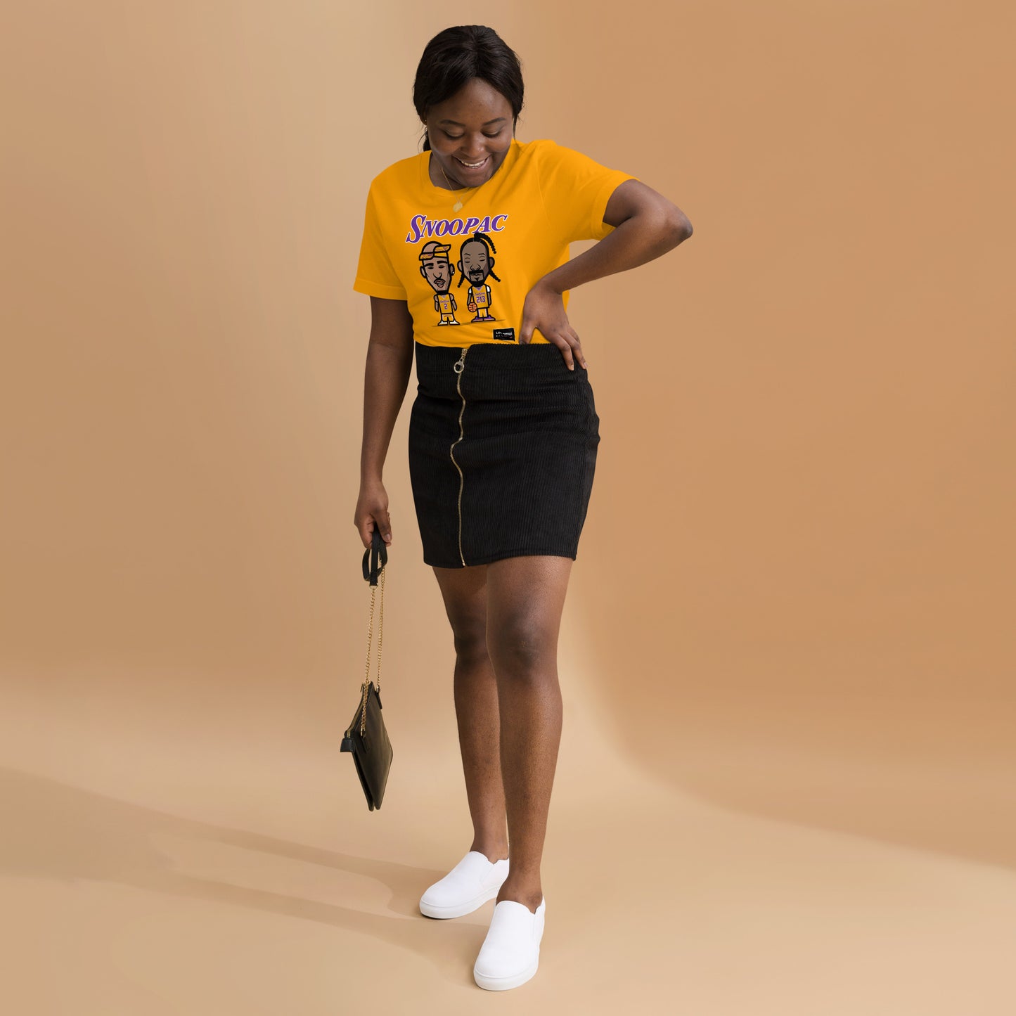 Snoopac Gold T-Shirt by Loogart