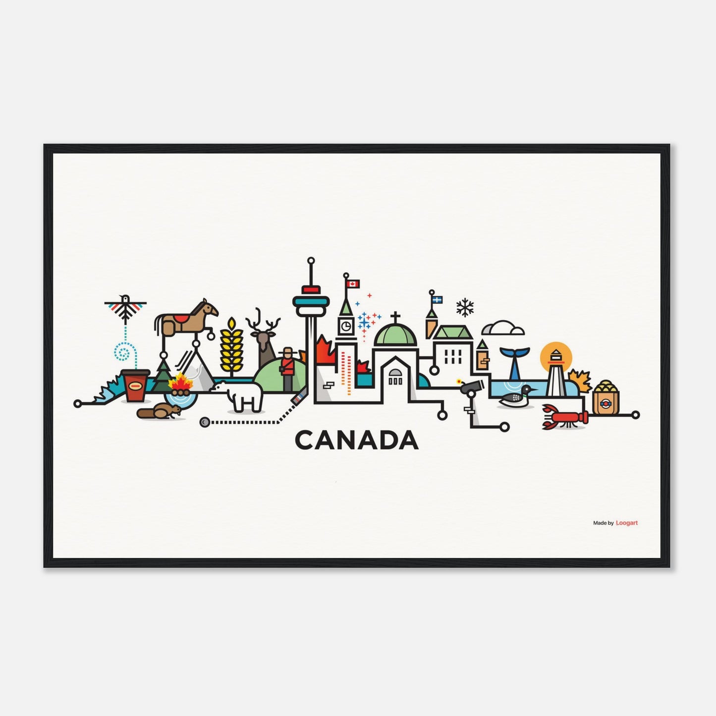 Canada CityLine by Loogart