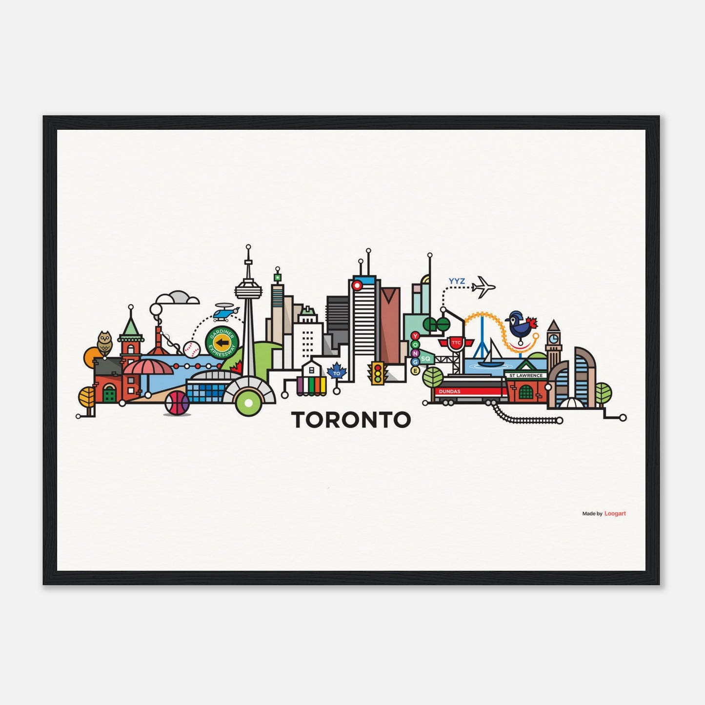 Toronto CityLine by Loogart
