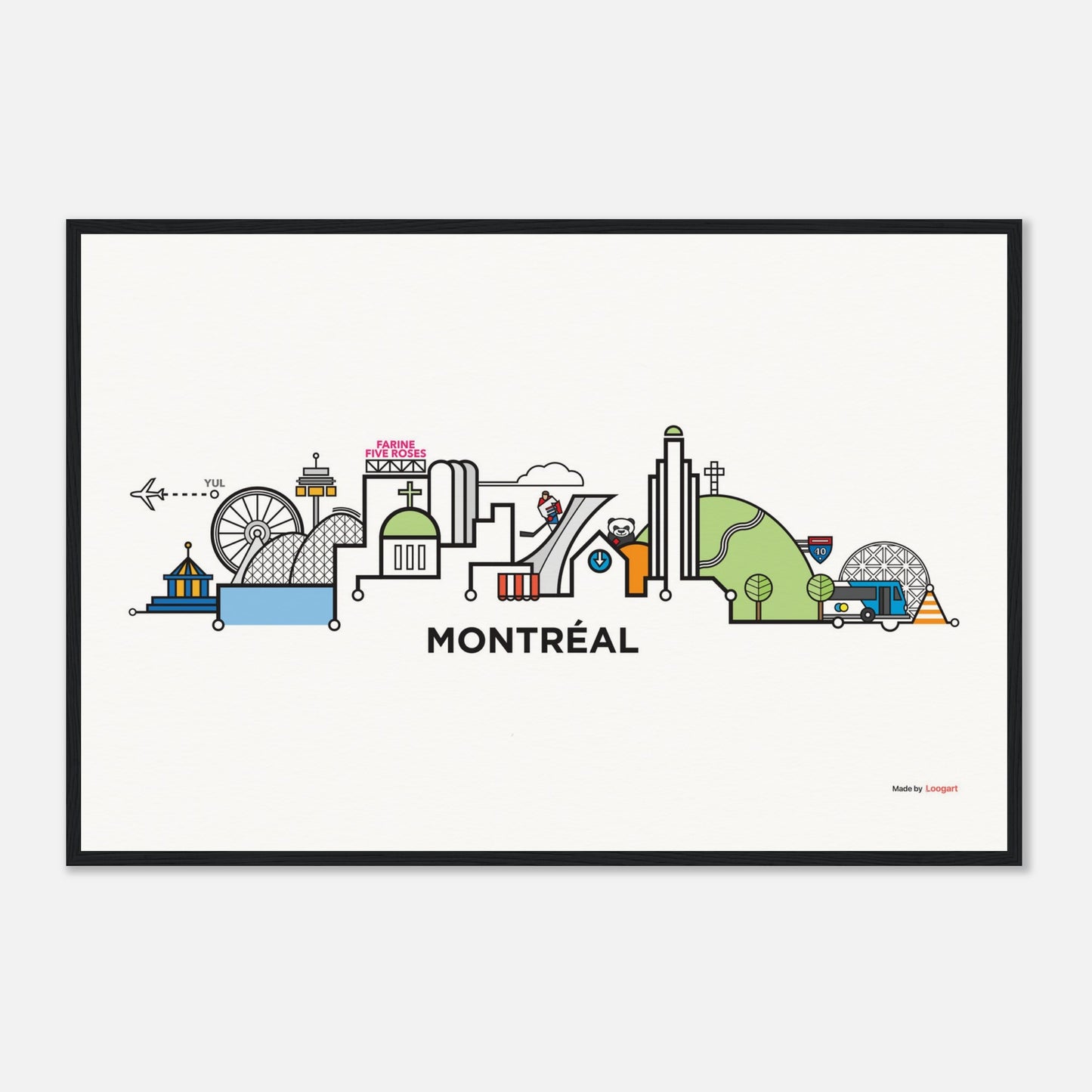 Montreal CityLine by Loogart