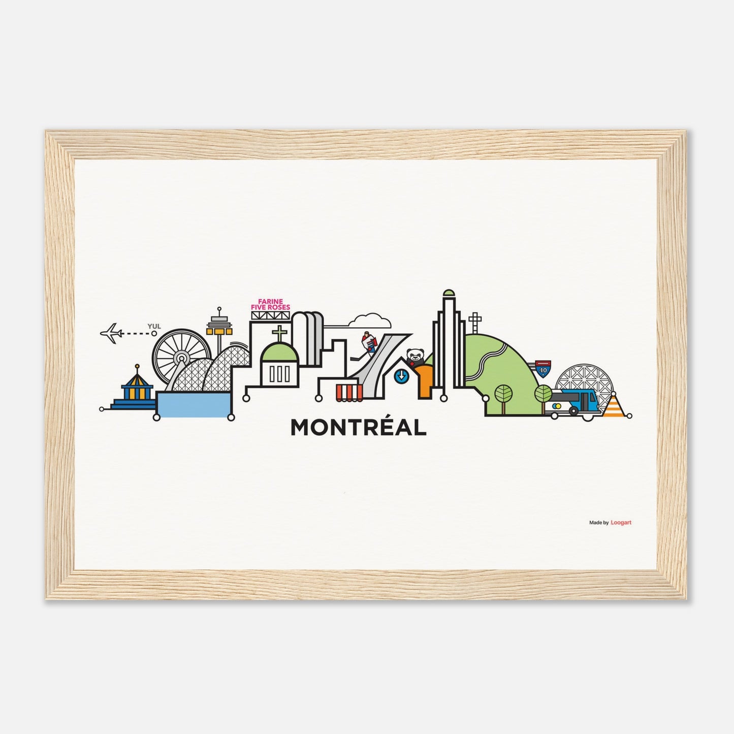 Montreal CityLine by Loogart