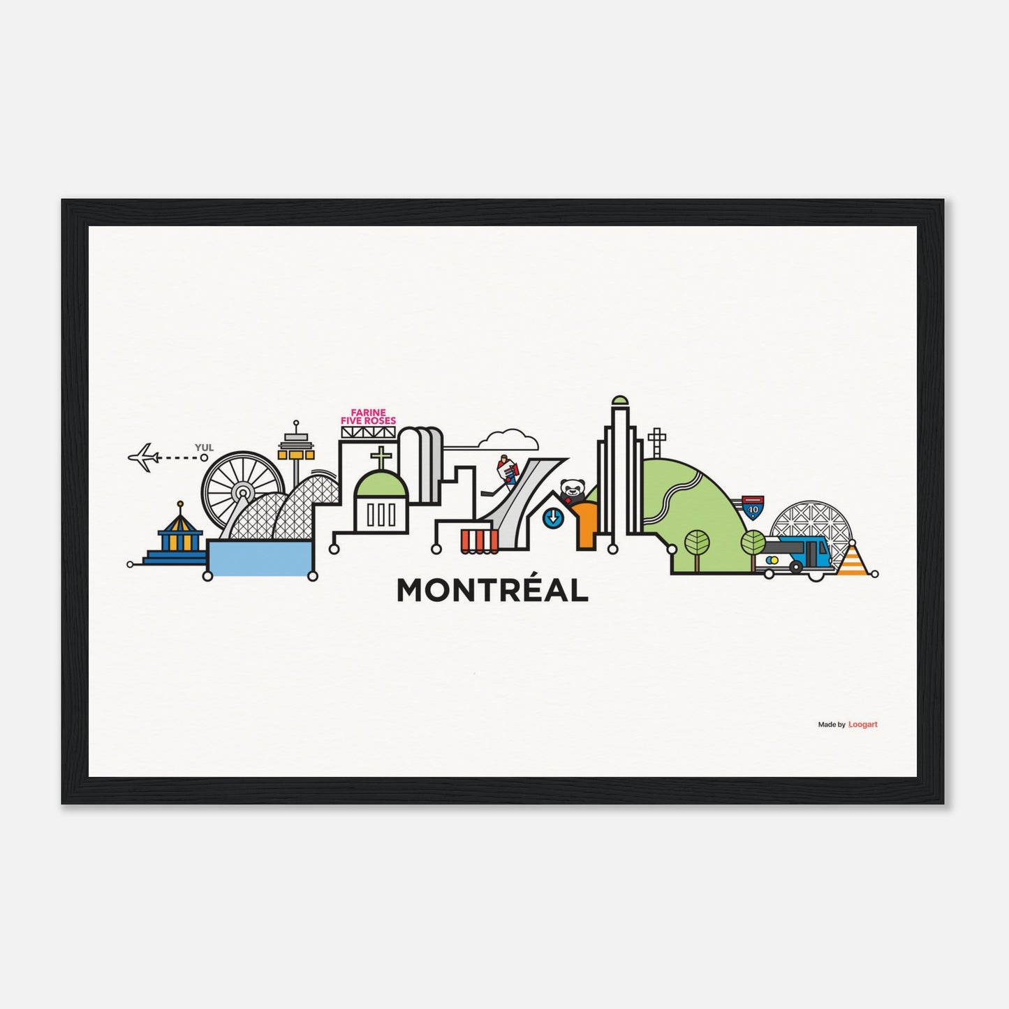 Montreal CityLine by Loogart
