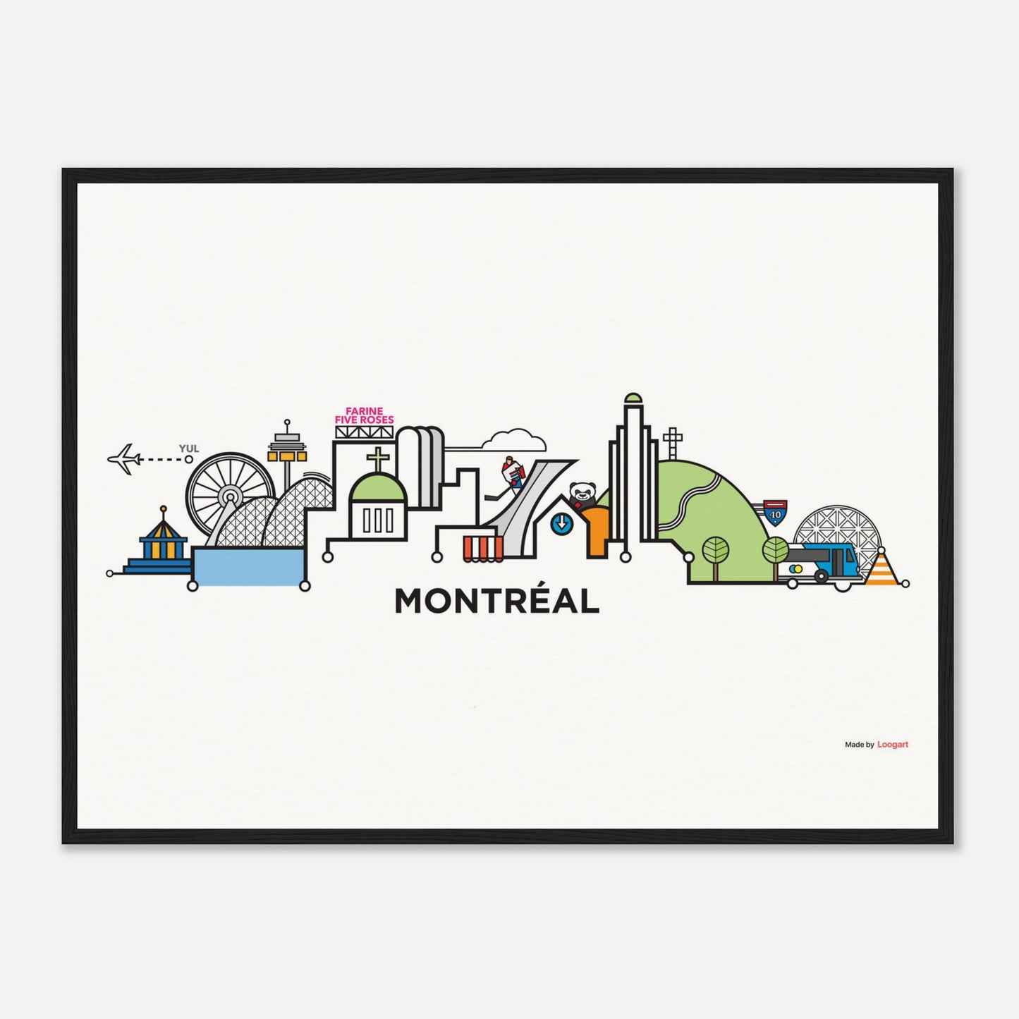 Montreal CityLine by Loogart