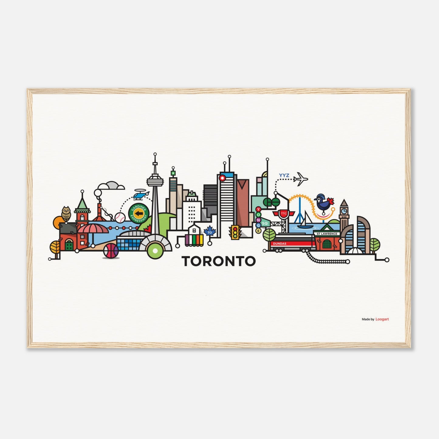 Toronto CityLine by Loogart