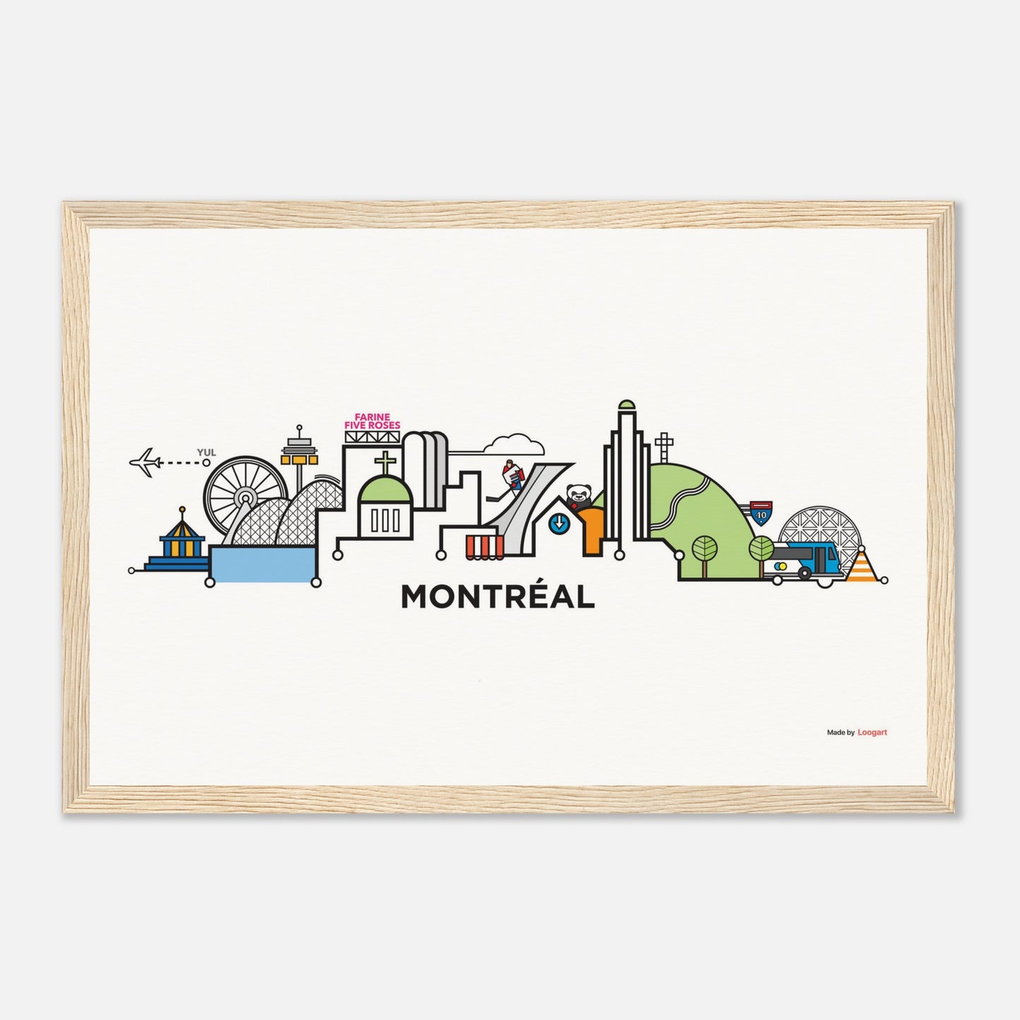 Montreal CityLine by Loogart