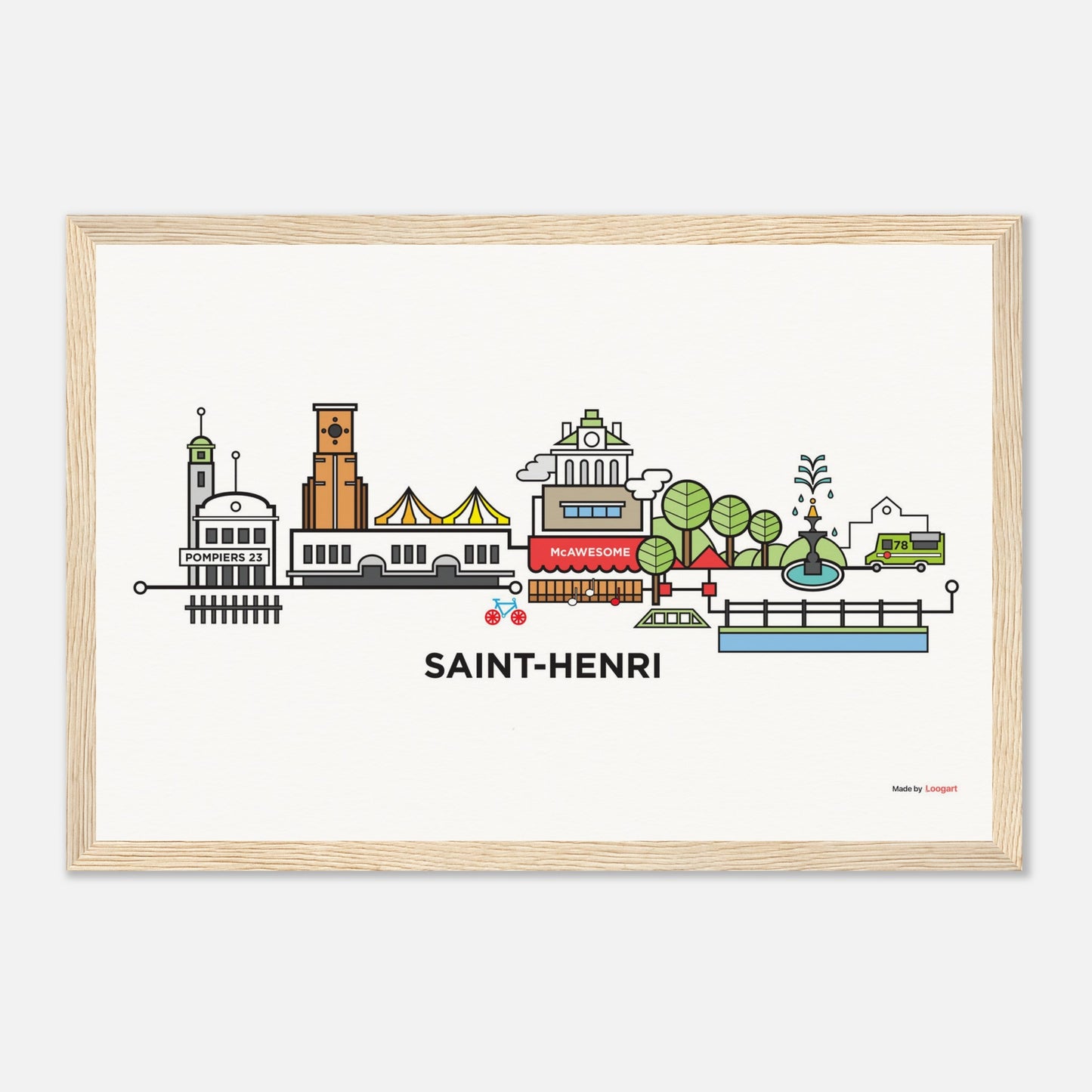 Saint-Henri CityLine by Loogart