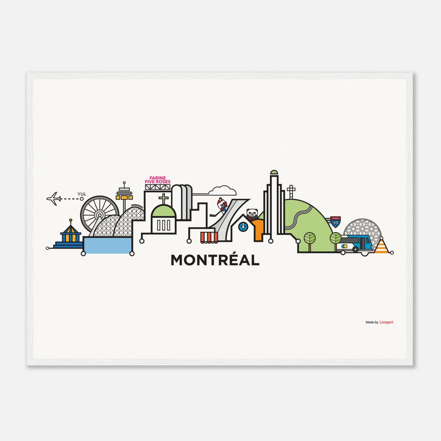 Montreal CityLine by Loogart