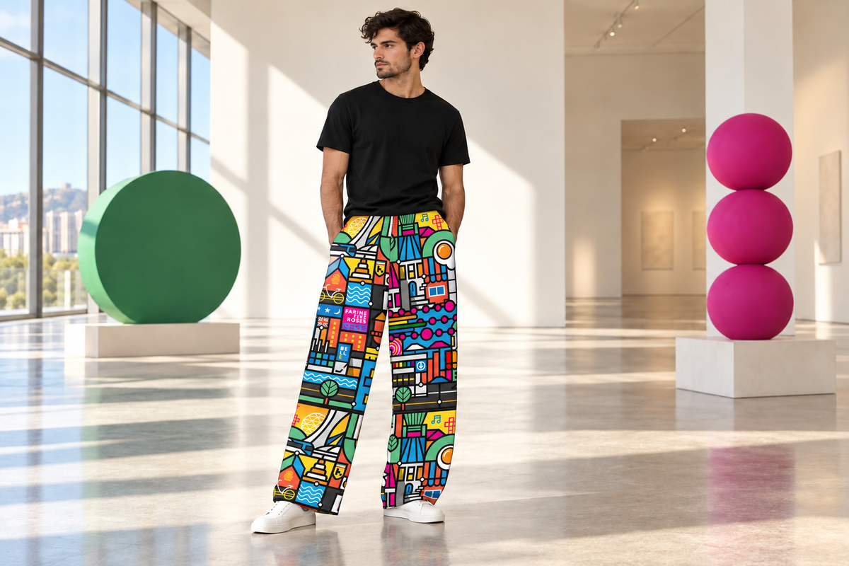 Loogart Signature pants — gallery campaign scene