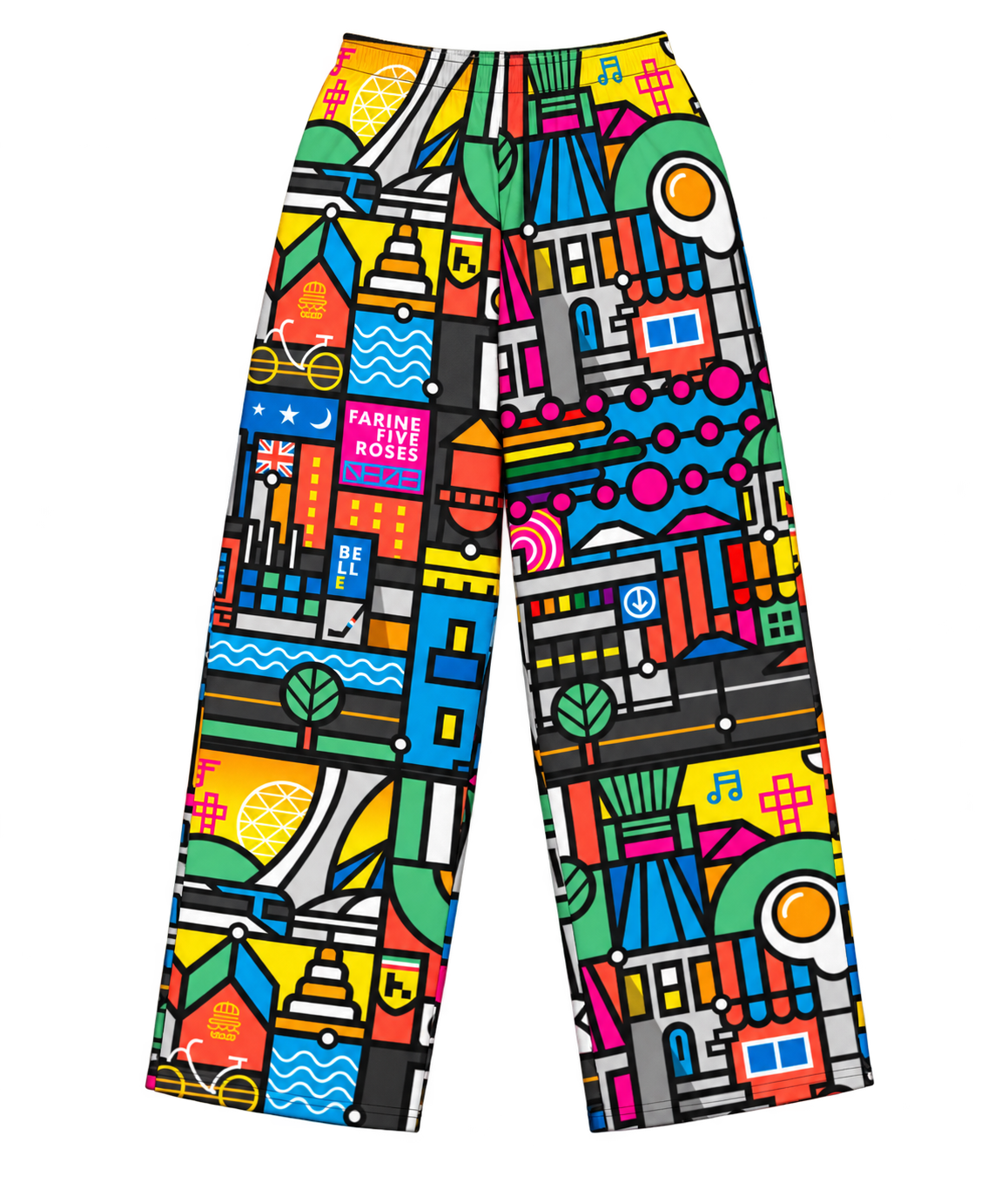 Loogart Signature pants, full front view on transparent background